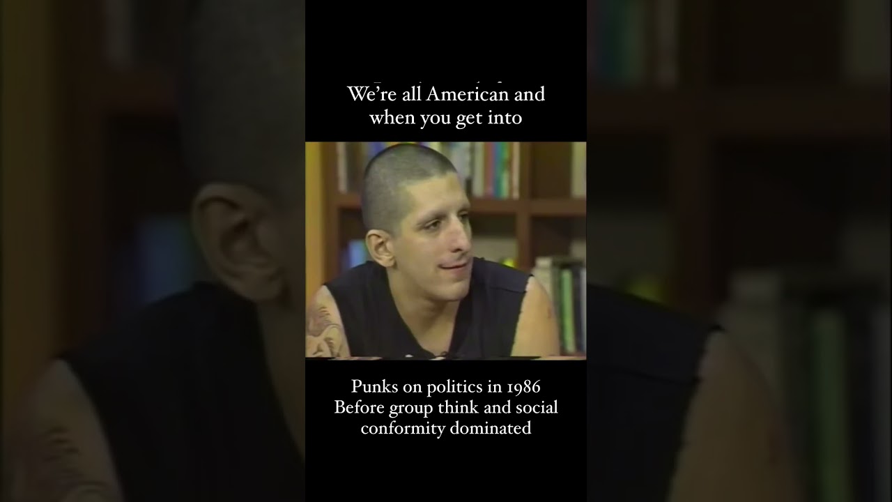 Punks on politics 1986