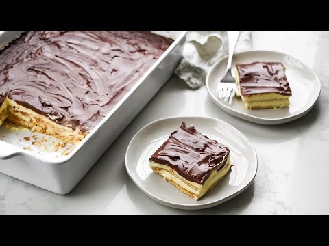 No-Bake Chocolate Eclair Cake Recipe