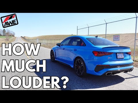 2024 Audi RS3 8Y Stock Exhaust vs AWE Switchpath | Acceleration, Rev and Launch Control