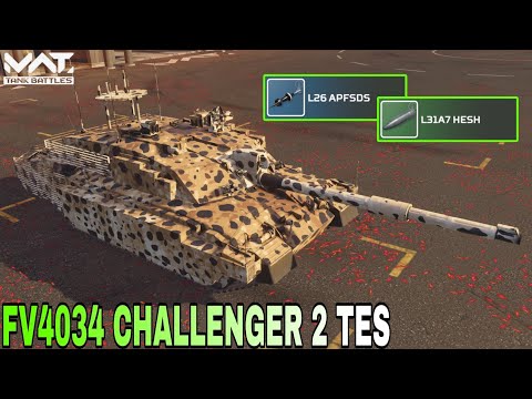FV4034 CHALLENGER 2 TES Health Monster 💀 MWT : TANK BATTLES