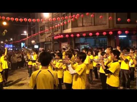 TSHB東石高中管樂隊~2012.02.06朴子市元宵節踩街活動Part2