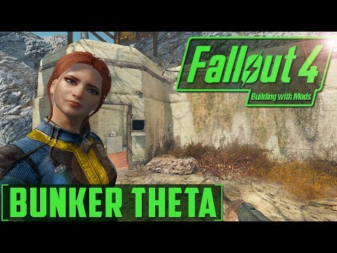 Luxury Fallout Bunker! - BUILDING WITH MODS - Fallout 4! - MICRO EDITION!