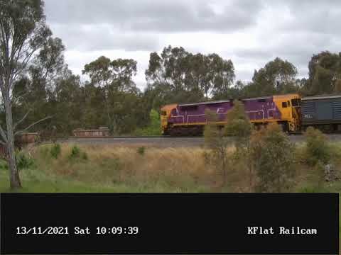 V/Line N475+PH452 Van Down  -13th Nov 2021