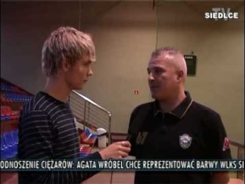 TV Siedlce Sport: O meczu z Pruszczem Gdańskim, wywiad z Dariuszem Prekuratem