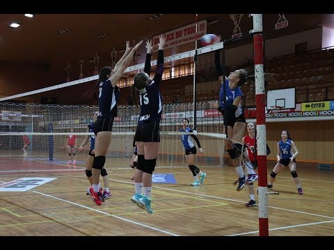 VK ČB vs. PVK Olymp Praha - extraliga kadetek 19.kolo