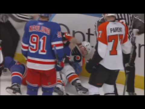 Scott Hartnell vs Brandon Dubinsky
