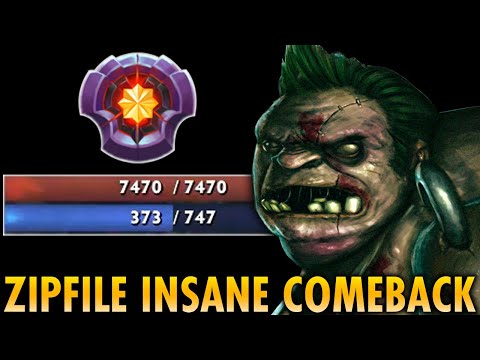 ZIPFILE INSANE COMEBACK WITH 7400HP PUDGE | GENIUS PUDGE