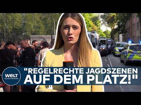 ESSEN: Massenschlägerei und Schüsse! Kreisligaspiel eskaliert! Polizei vermutet Clan-Bezug!
