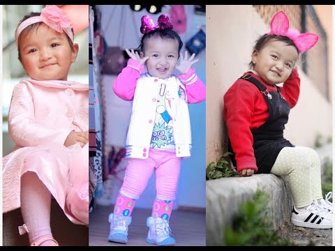 Cute Nepali Funny  baby girl Tiktok and Instagram viral video - Shailyn Shrestha