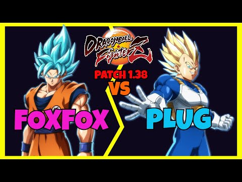 DBFZ - FOXFOX vs PLUG gameplays (Vegito, Blue Goku, Adult Gohan vs SSJ Vegeta, Videl, Trunks)