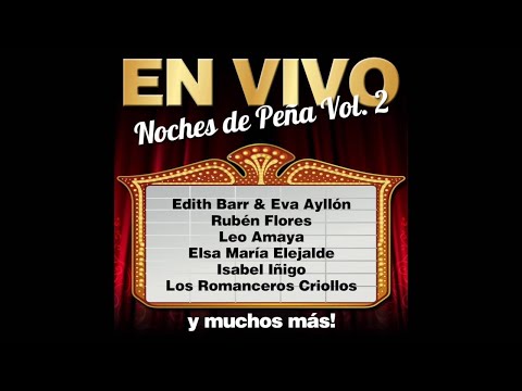 1. El Último Brindis (Live) - Edith Barr, Eva Ayllón -  En Vivo: Noches de Peña, Vol. 2