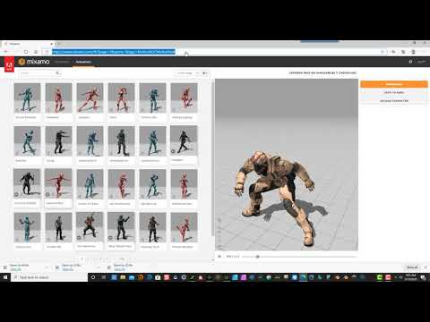 How to import animation files from Mixamo to 3DExchange to IClone 7