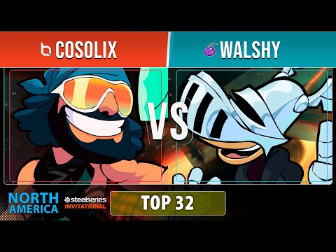 Cosolix VS Walshy - Top 32 - NA - Brawlhalla SteelSeries Invitational 2022