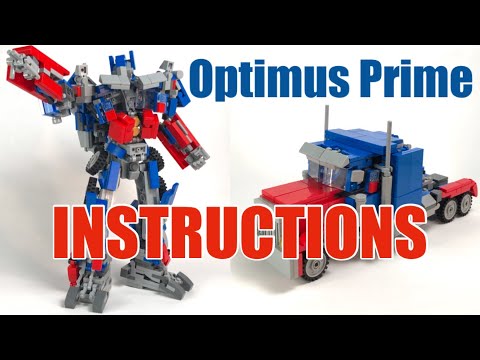 Instructions: Lego Transformers Movie Optimus Prime V2
