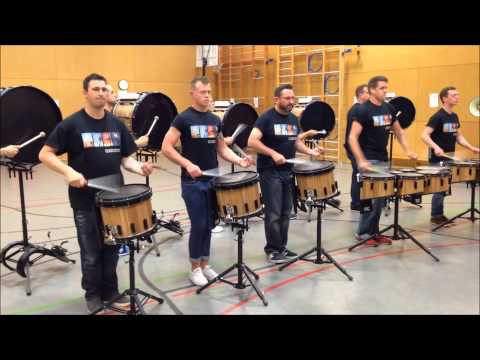 2014.05.10 THE COMPANY Drumline - BYBA Northern Preview Pre-Show