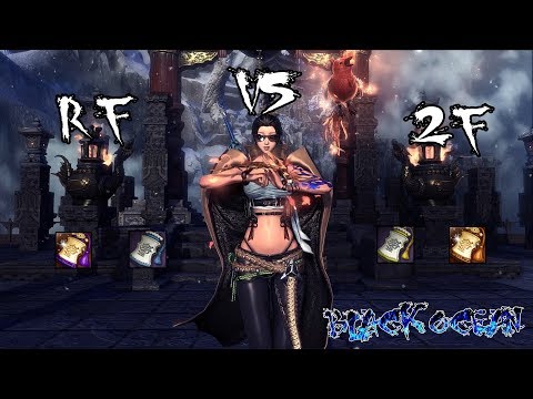 Blade and Soul - KFM - RF Vs 2F    ||   Future Badges & "BiS" Combined Badge