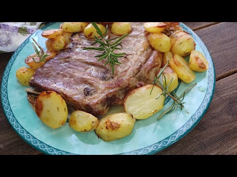 Costine di maiale con patate