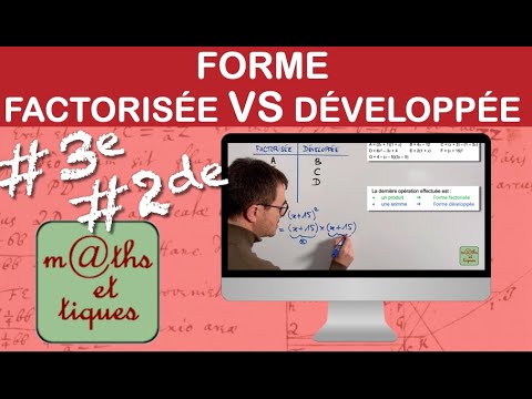 315). Factoriser avec un facteur commun | ClgRdC