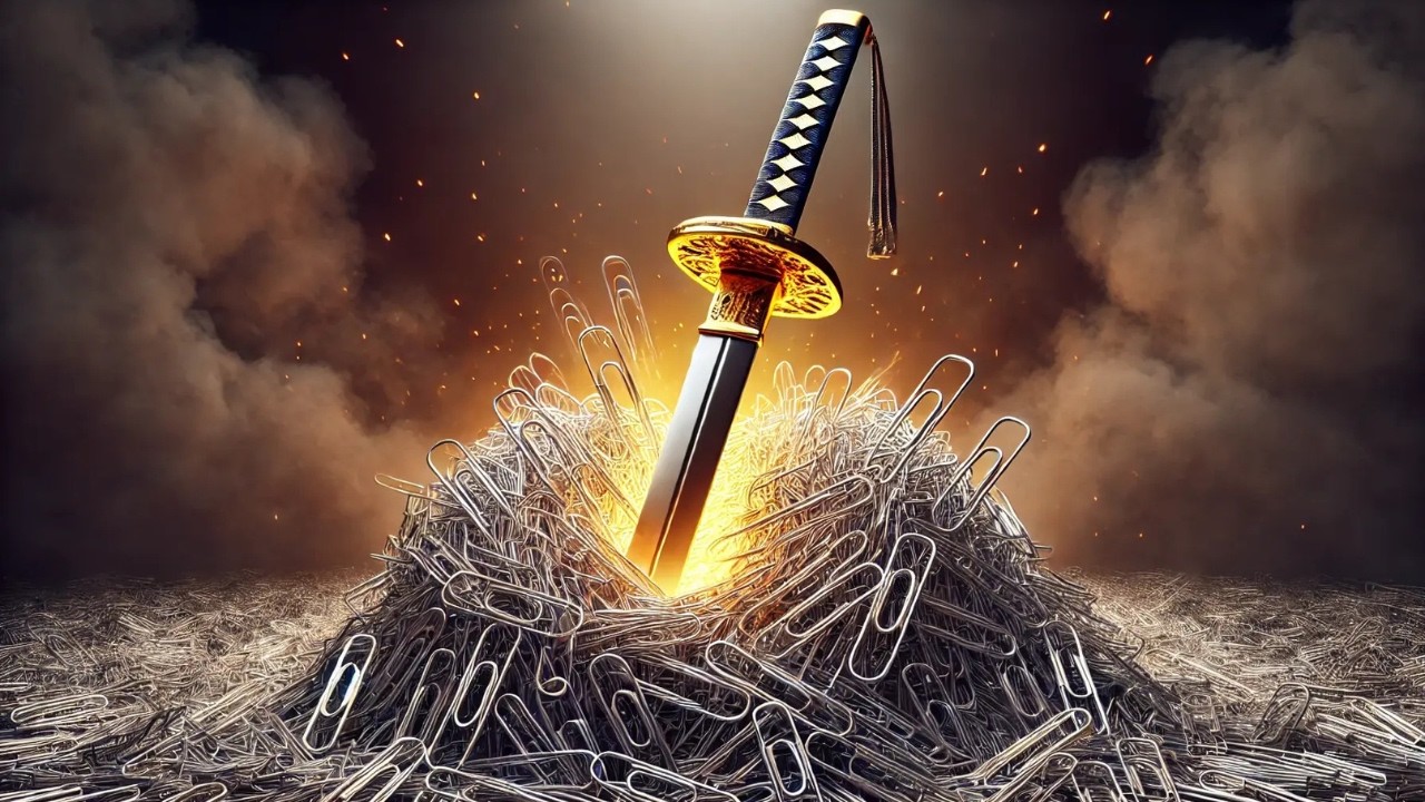 We Forged a Katana from 1M paperclips