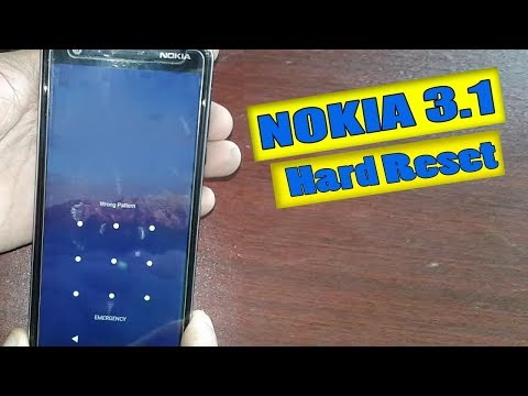 Nokia 3.1 Hard Reset Nokia 3.1 TA-1049 Unlock