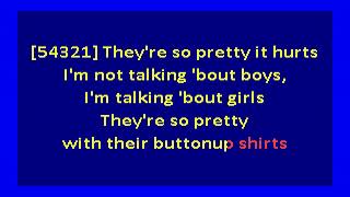 girl in red -  girls (karaoke)
