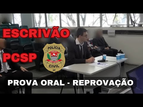 FAILURE - ORAL EXAM PCSP - CIVIL POLICE OF SÃO PAULO - CLERK - 2023