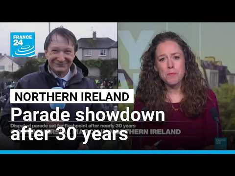 Northern Ireland: Disputed parade set for flashpoint after nearly 30 years