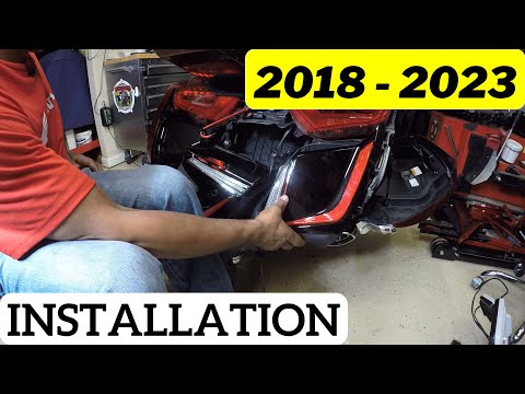 Kuryakyn Omni LED Rear Saddlebag Accents Installation
