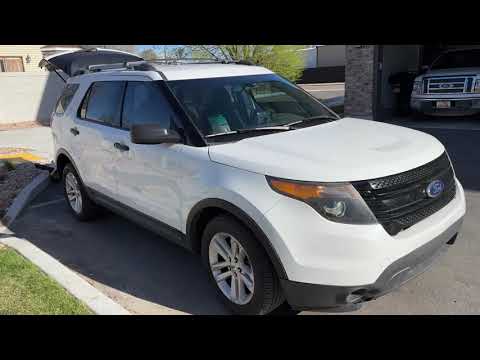 Installing Ford Flex Seats in a Police Interceptor Utility Explorer (2011-2019)