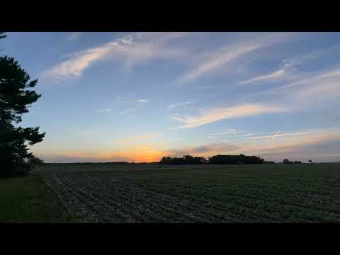 Sunset 6-7-2024 time lapse