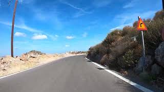 Elounda 1st ride regroup before descending to the coast