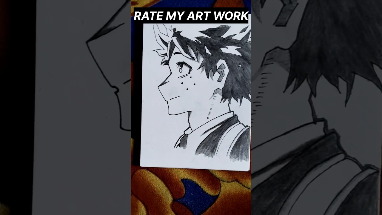 🔥drawing from midoriya #short # #trending #anime #explore