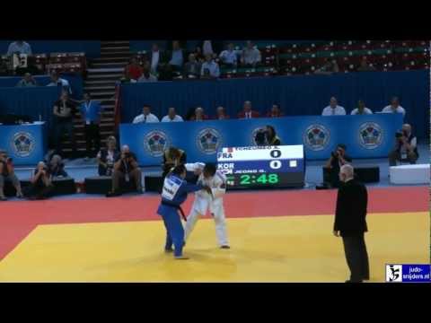 Judo 2011 World Championships Paris: Tcheumeo (FRA) - Jeong (KOR) [-78kg]