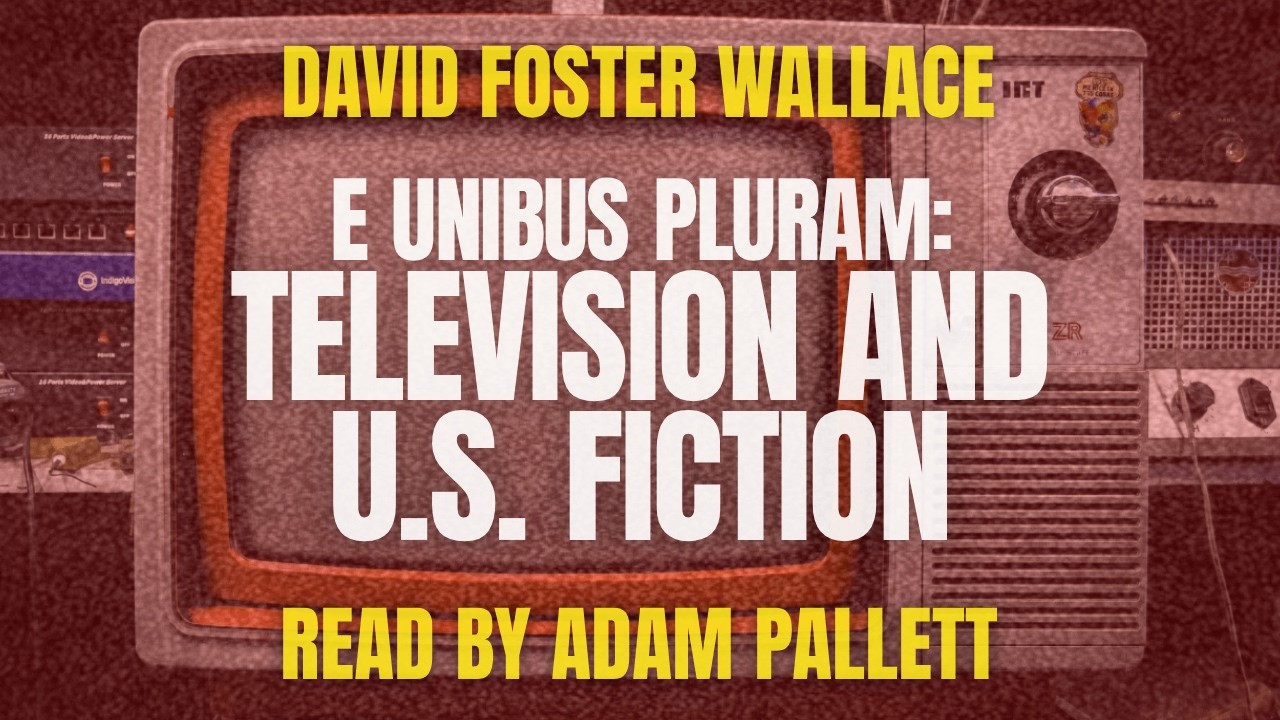 E Unibus Pluram: Television and U.S. Fiction by David Foster Wallace [Audiobook]