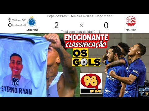 CRUZEIRO 2 x 0 NÁUTICO 🤪😂& Bom Humor Rede 98FM ⚽Os GOLS ⚽breve aqui Melhores Momentos COPA DO BRASIL