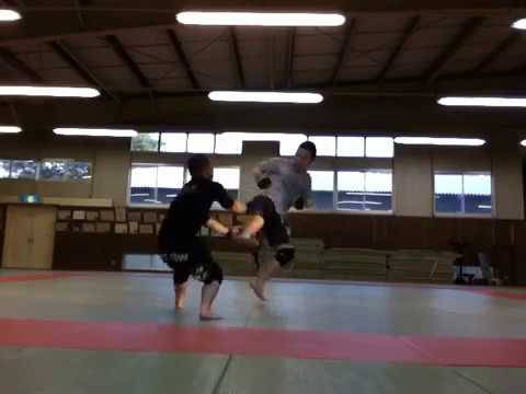 VS出稽古スパーリング　MMA総合格闘技　練習トレーニング　２０１２年