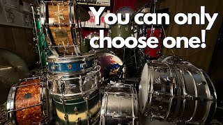 Video thumbnail for THE Seven PERFECT Snare Drums by Timbo From Keno