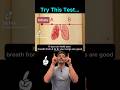 Holding Breath Challenge How Good Are Your Lungs Holdbreath Lungtest Breathingexercises