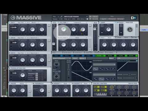 Trifonic:  Synthesis with NIs Massive - Part 2