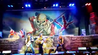 Iron Maiden - The Trooper - El Salvador 2016,  Excelente video!!