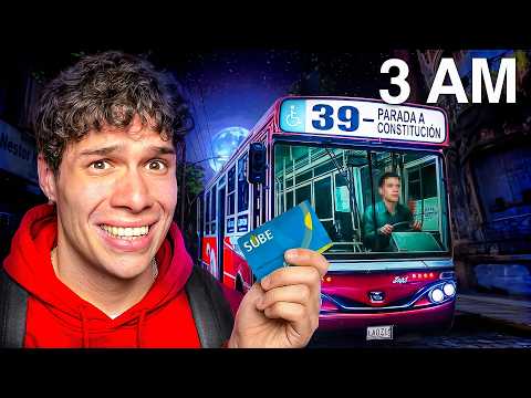 esperando el colectivo solo a las 3am en argentina  💀🇦🇷