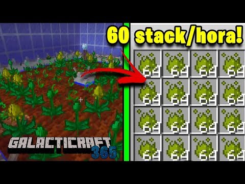 First EFFICIENT and AFK farm! - Galacticraft 365 - #023
