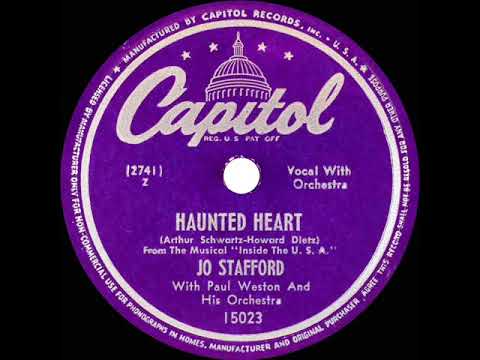 1947 Jo Stafford - Haunted Heart