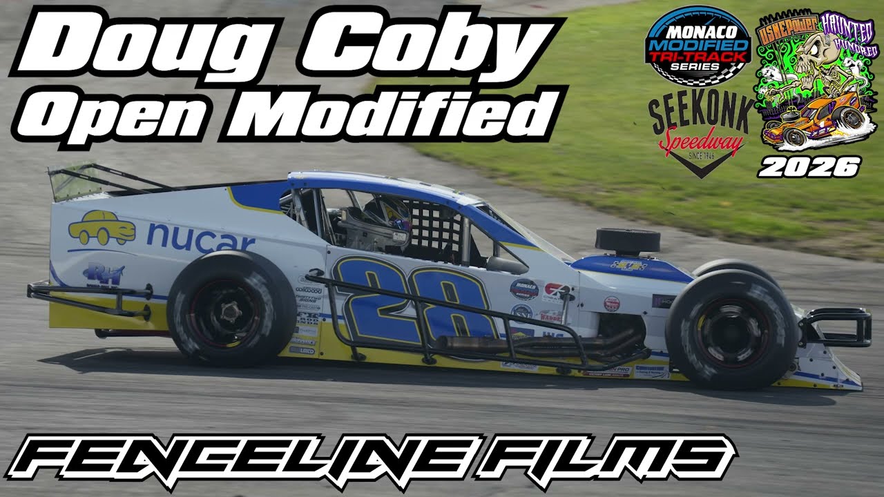 Doug Coby Monaco Tri Track Modified USNE Power Haunted Hundred XL Seekonk Speedway 2026