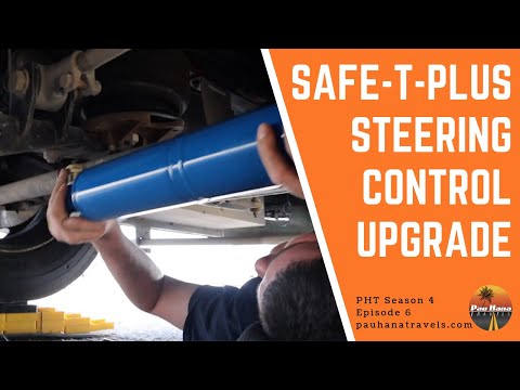 Safe-T-Plus Steering Control Upgrade for our Class A Motorhome
