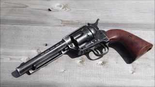 Video: Colt Single Action Army 45 Peacemaker Antique 4.5mm Diabolo