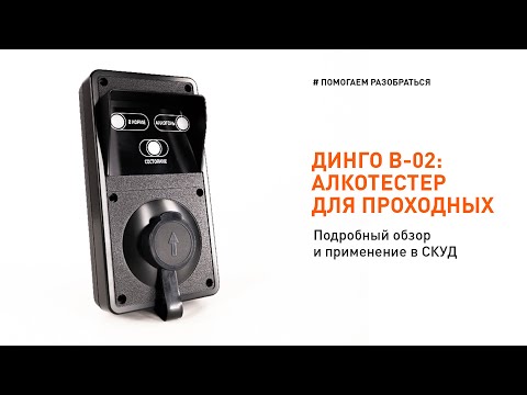 Алкотестер Динго. Обзор алкотестера для СКУД модели B-02