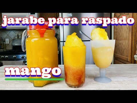 Mango syrup for shaved ice // Cook and more with Armida