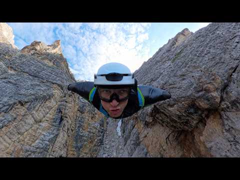 Hike & Fly Wingsuit Adventure in the Dolomites | Sunrise and Via Ferrata