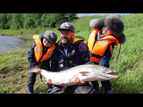 Lohenkalastus Matkakoskella - Vinkit aloittelijalle - Tornionjoki - Punttikalastus - Eumer Fishing
